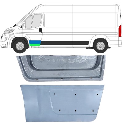 Sisäinen ja ulkoinen etuoven korjauspaneeli varten Opel Movano 2021-2026 / Vasen 16479