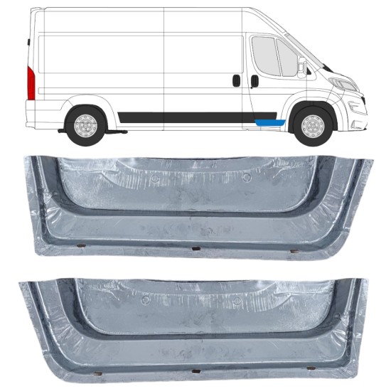 Sisäinen etuoven korjausosa varten Opel Movano 2021-2026 / Vasen+Oikea 16477
