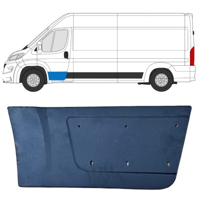 Etuoven korjausosa varten Opel Movano 2021-2026 / Vasen 16451