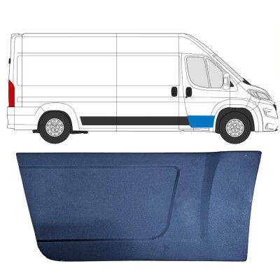 Etuoven korjausosa varten Opel Movano 2021-2026 / Oikea 16447