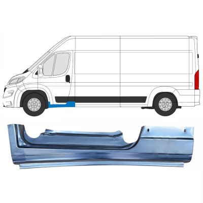 Helmapelti etuoven alle varten Opel Movano 2021-2026 / Vasen 16418