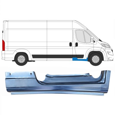 Helmapelti etuoven alle varten Opel Movano 2021-2026 / Oikea 16417