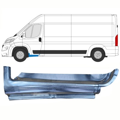 Helmapelti etuoven alle varten Opel Movano 2021-2026 / Vasen 16415