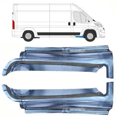 Helmapelti etuoven alle varten Opel Movano 2021-2026 / Vasen+Oikea / Sarja 16416