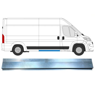 Kynnys sisäosa varten Opel Movano 2021-2026 / Vasen = Oikea (symmetrinen) 16474