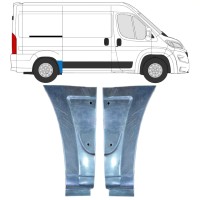Takalokasuoja korjaussarja varten Opel Movano 2021-2026 / Vasen+Oikea 16499