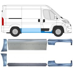 Korjauspaneeli aseta varten Opel Movano 2021-2026 / Vasen+Oikea 16536
