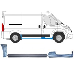 Korjauspaneeli aseta varten Opel Movano 2021-2026 / Oikea 16533