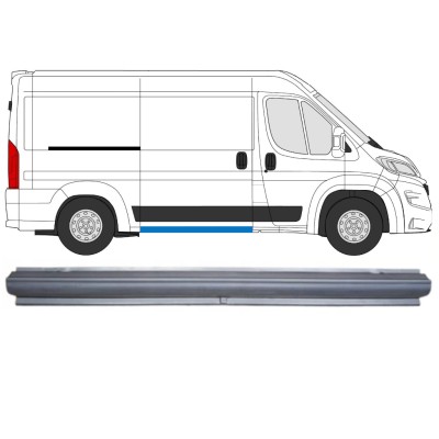 Sivuoven koko kynnys varten Opel Movano 2021-2026 / Oikea 16459