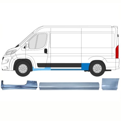 Korjauspaneeli aseta varten Opel Movano 2021-2026 / Vasen / 16527