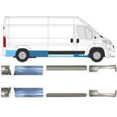 Korjauspaneeli aseta varten Opel Movano 2021-2026 / Vasen+Oikea 16468