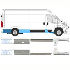 Korjauspaneeli aseta varten Opel Movano 2021-2026 / Vasen+Oikea / 16446