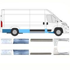 Korjauspaneeli aseta varten Opel Movano 2021-2026 / Vasen+Oikea 16466
