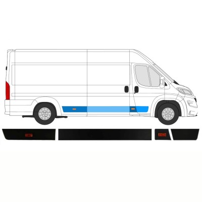 Sivulistat sarja varten Opel Movano 2021-2026 / Oikea / 14422
