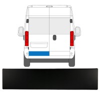 Takaoven koristelista varten Opel Movano 2021-2026 / Vasen 15790