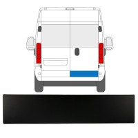 Takaoven koristelista varten Opel Movano 2021-2026 / Oikea 15789