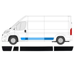 Sivulistat sarja varten Opel Movano 2021-2026 / Vasen / 14419