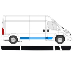 Sivulistat sarja varten Opel Movano 2021-2026 / Oikea / 14416