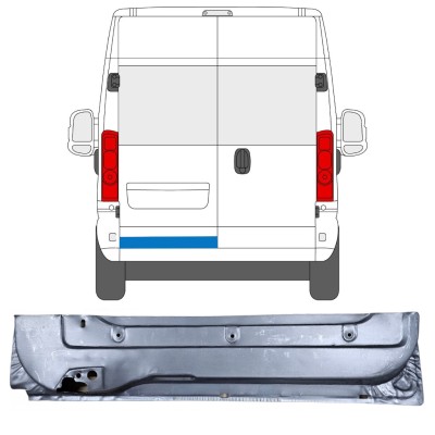 Korjauspellit takaoven varten Opel Movano 2021-2026 / Vasen 16505