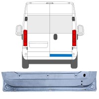 Korjauspellit takaoven varten Opel Movano 2021-2026 / Oikea 16504
