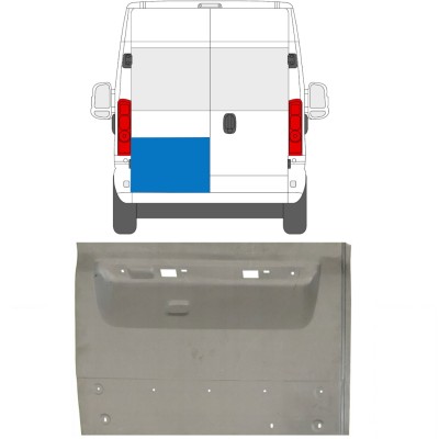 Korjauspellit takaoven varten Opel Movano 2021-2026 / Vasen 16503