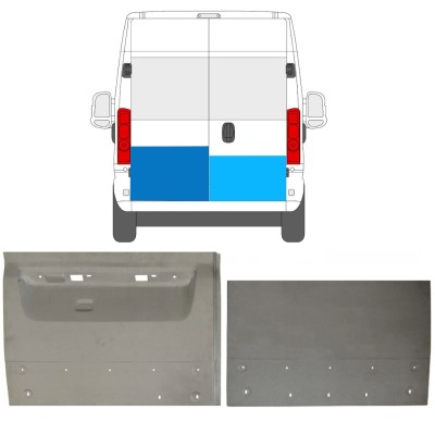 Korjauspellit takaoven varten Opel Movano 2021-2023 / Vasen+Oikea / Sarja 16727