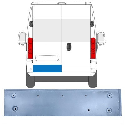 Korjauspellit takaoven varten Opel Movano 2021-2026 / Vasen 16513