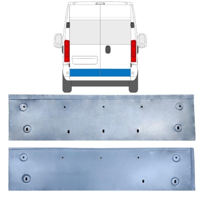Korjauspellit takaoven varten Opel Movano 2021-2026 / Vasen+Oikea 16514
