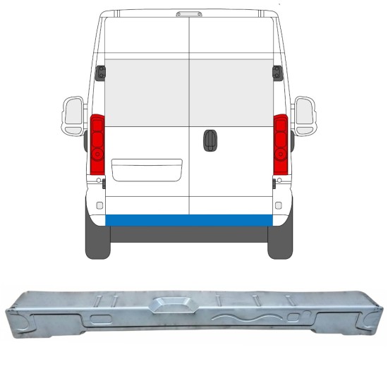 Takatakan korjauspaneeli varten Opel Movano 2021-2026 16872
