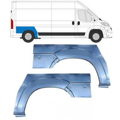 Takalokasuoja korjaussarja varten Opel Movano 2021-2026 / Vasen+Oikea 16440