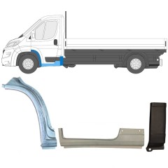 Korjauspaneeli aseta varten Opel Movano 2021-2026 / Vasen 17007
