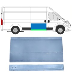 Sisäinen ja ulkoinen Liukuoven korjauspaneeli varten Opel Movano 2021-2026 / Oikea 16403