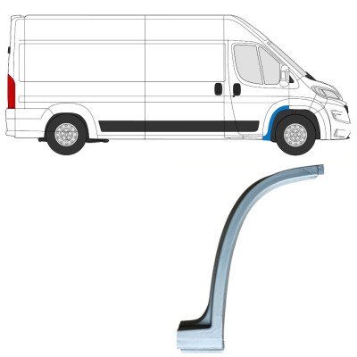 Etukaari korjauspaneeli varten Opel Movano 2021-2026 / Oikea 16833