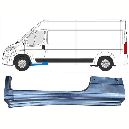 Helmapelti etuoven alle