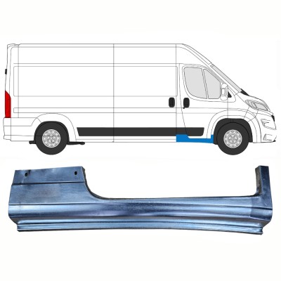 Helmapelti etuoven alle varten Opel Movano 2021-2026 / Oikea 16419