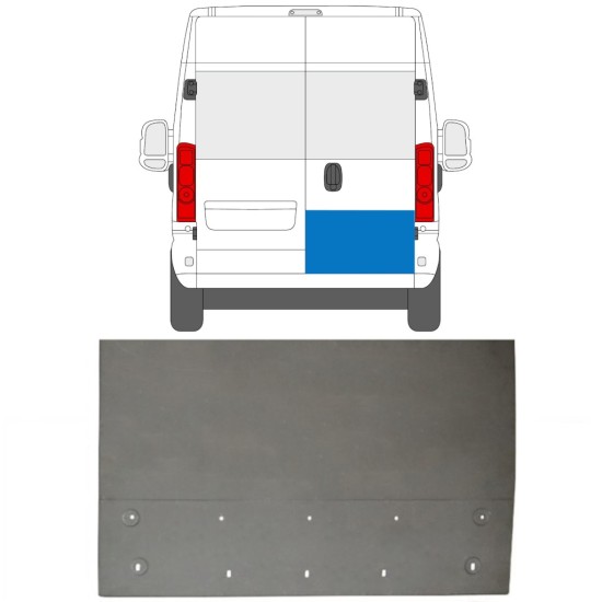 Korjauspellit takaoven