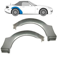 Takalokasuoja korjaussarja varten Mazda MX-5 2005-2015 / Vasen+Oikea / Sarja 16145