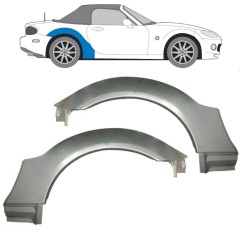 Takalokasuoja korjaussarja varten Mazda MX-5 2005-2015 / Vasen+Oikea / Sarja 16145