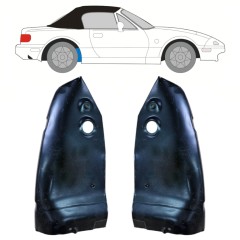 Takalokasuoja sisäkehä varten Mazda MX-5 1989-1998 / Vasen+Oikea / Sarja 11889