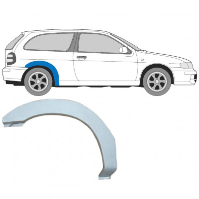 Takalokasuoja korjaussarja varten Nissan Almera 1995-2000 / Oikea 7289