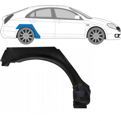 Takalokasuoja korjaussarja varten Nissan Primera 2001-2007 / Oikea 6853