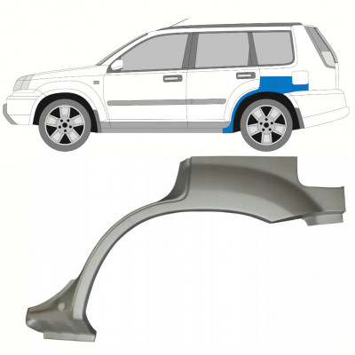 Takalokasuoja korjaussarja varten Nissan X-TRAIL 2001-2007 / Vasen 10128