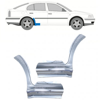 Kynnyspelti korjauspaneeli varten Skoda Octavia 1996-2010 / Sarja 12515