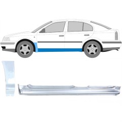 Täysi kynnys ja etulokasuojan korjauspaneeli varten Skoda Octavia I 1996-2010 / Vasen / Sarja 11174