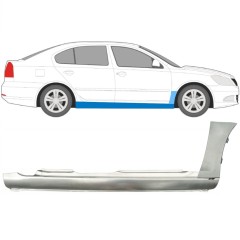 Täysi kynnys ja etulokasuojan korjauspaneeli varten Skoda Octavia II 2004-2013 / Oikea / Sarja 11176