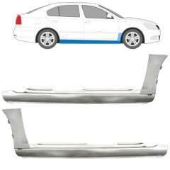 Täysi kynnys ja etulokasuojan korjauspaneeli varten Skoda Octavia II 2004-2013 / Sarja 11178