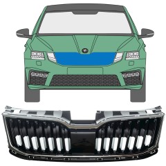 Säleikkö varten Skoda Octavia III 2017-2020 / Sarja 7548