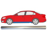 Kynnyspelti korjauspaneeli alempi osa varten Skoda Octavia III 2013-2020 / Vasen 14826