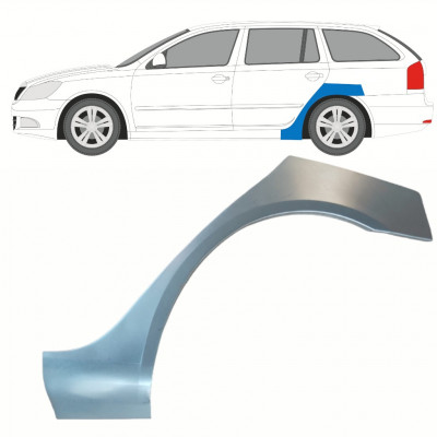 Takalokasuoja korjaussarja varten Skoda Octavia 2004-2013 / Vasen 10186