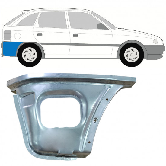 Takakulman korjauspaneeli varten Opel Astra 1991-2002 / Oikea 11101